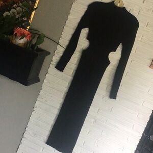 Black Bohme knit dress.